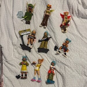 Colorful Anime Figurine Collection - POP MART PEACH RIOT